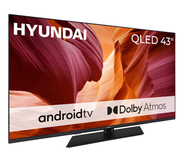 HYUNDAI Hyundai QLX43850GSMART 43" QLED 4K Android TV Dolby Atmos - 1473368 - zdjęcie 2